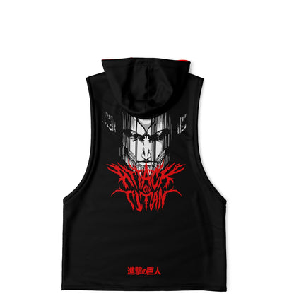 Attack on Titan Sleeveless Hoodie