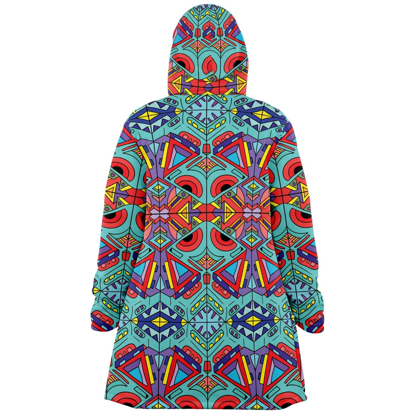 Trippy Doddle pattern 01 Microfleece Cloak