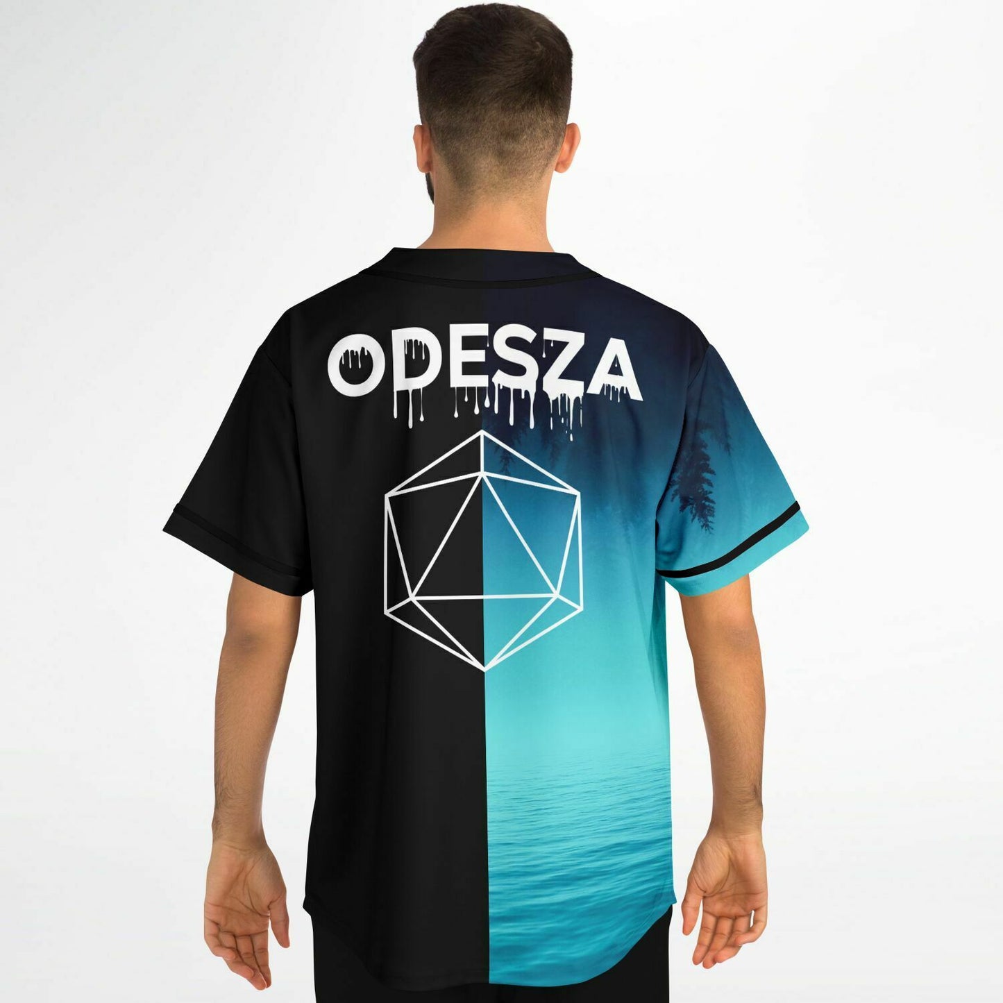 Ode Gradient baseball jersey V1 copy