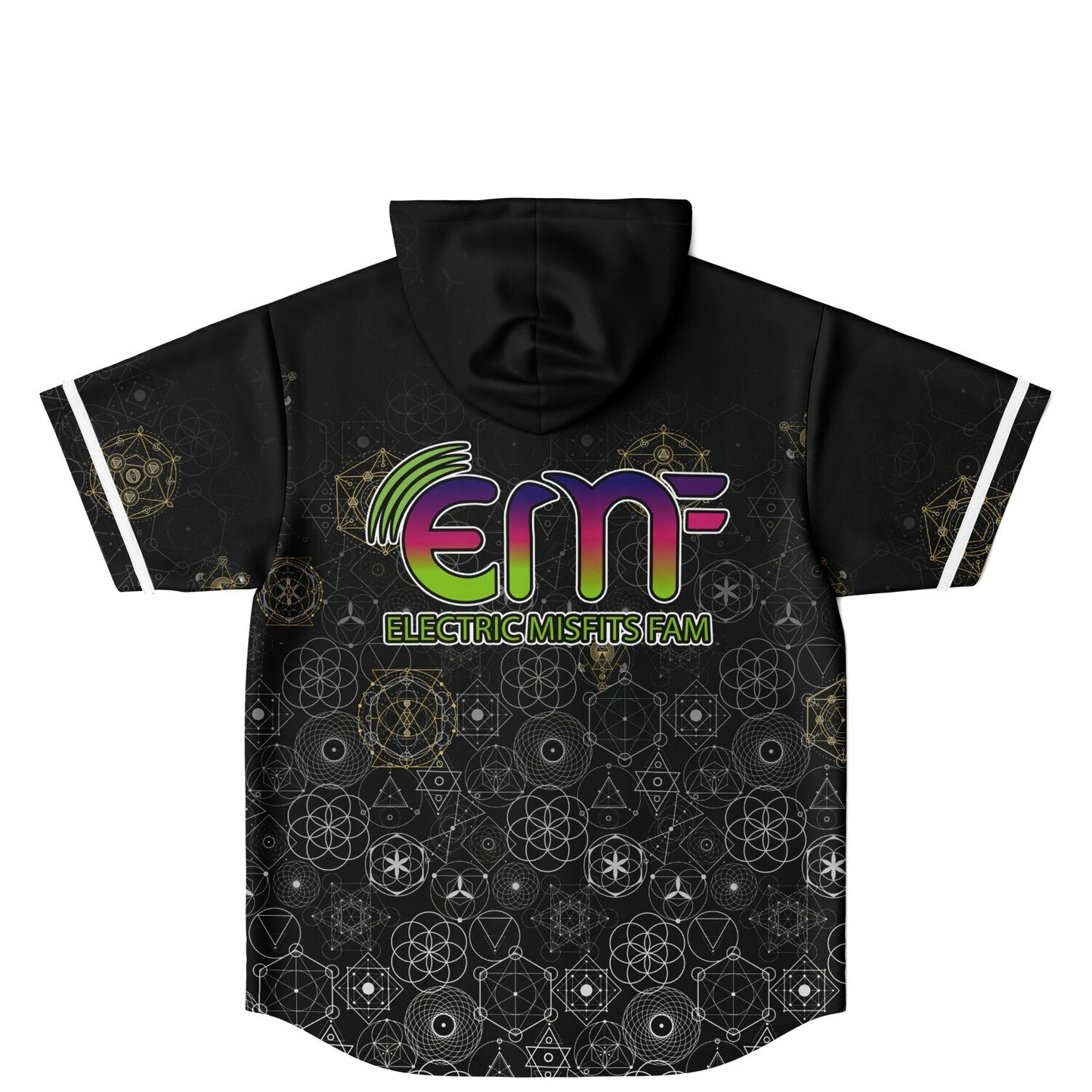 Nicole custom Hooded Baseball Jersey V2