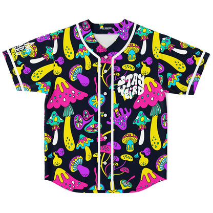 Acid Mushrooms Baseball Jersey