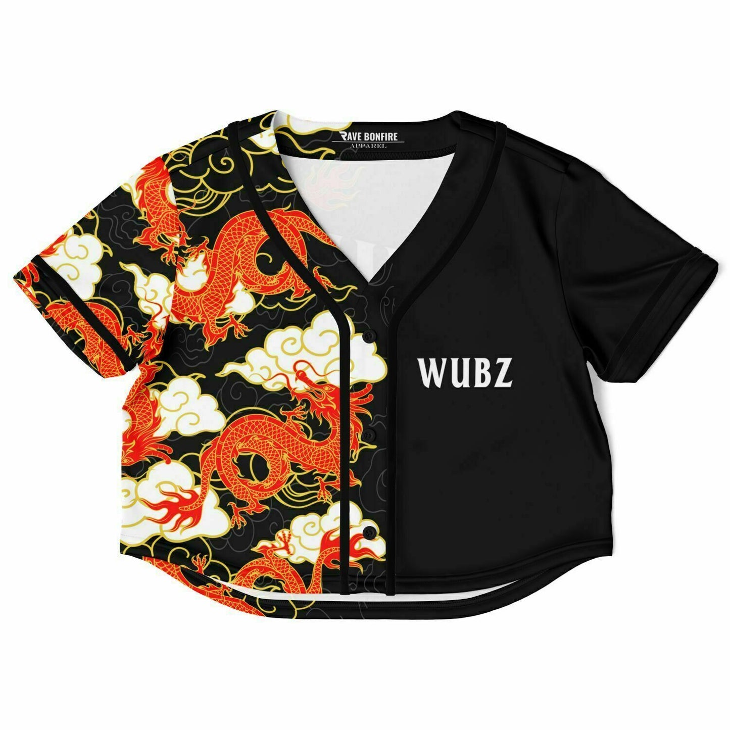 Vernice  Cropped Baseball Jersey V1