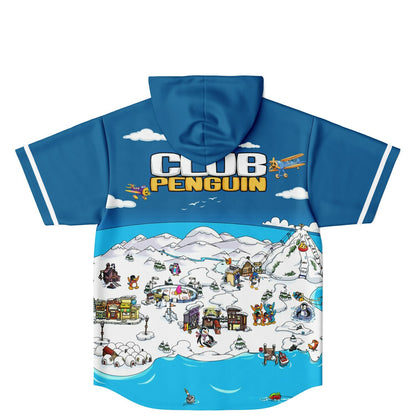 Nick S custom Hooded Baseball Jersey