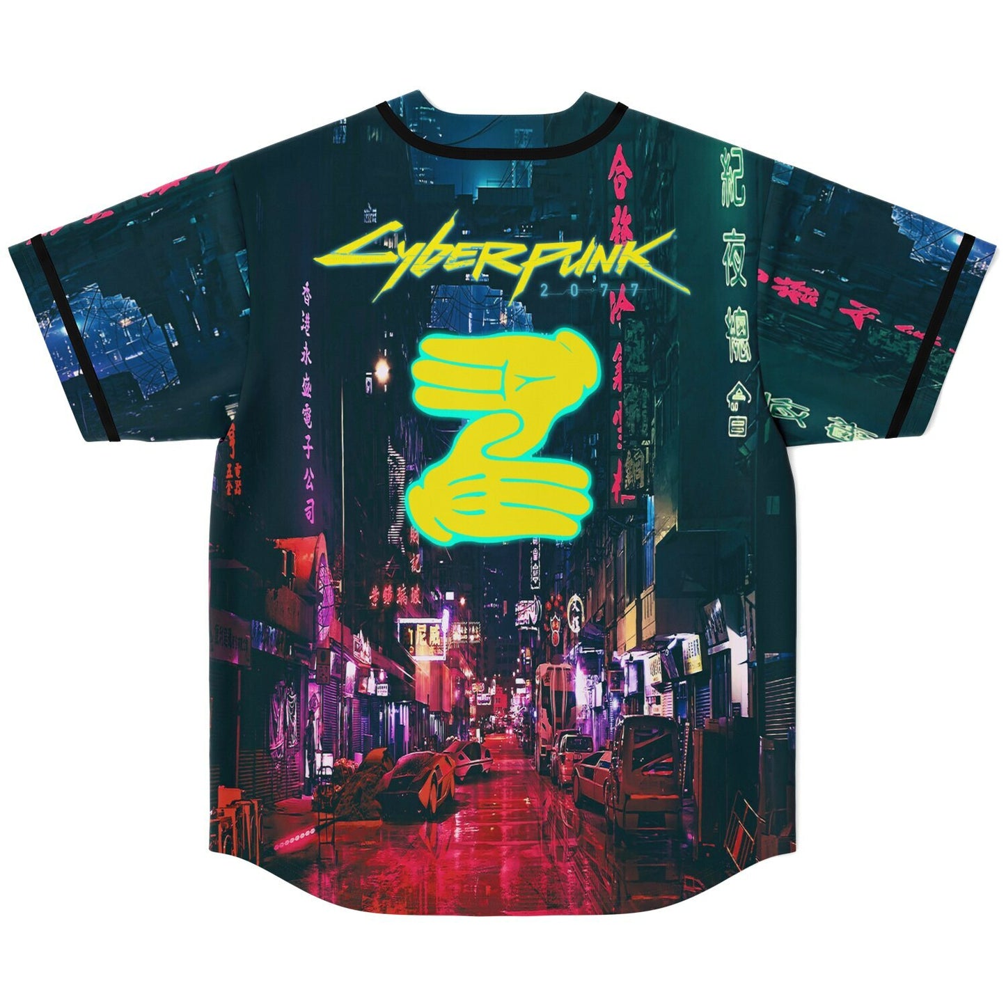 Cyberpunk 2077 Baseball Jersey