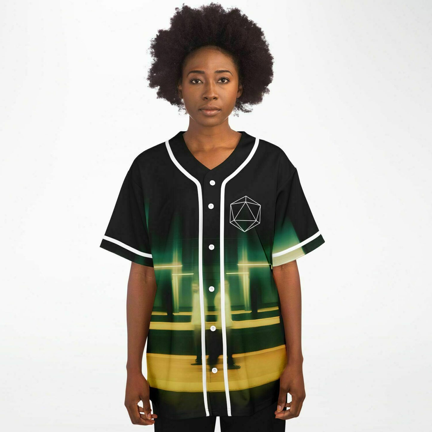 Hannah Custom rave Baseball Jersey  V1