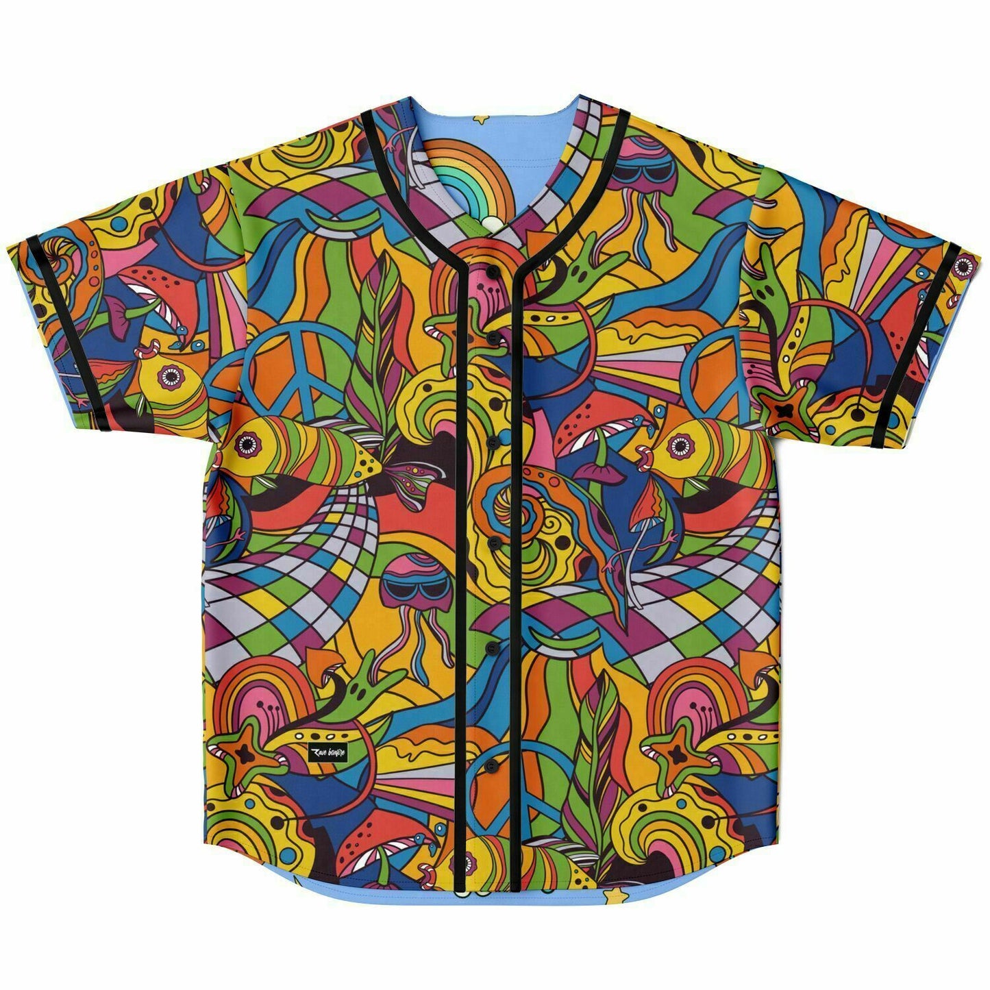 Stay Groovy Reversible Baseball Jersey