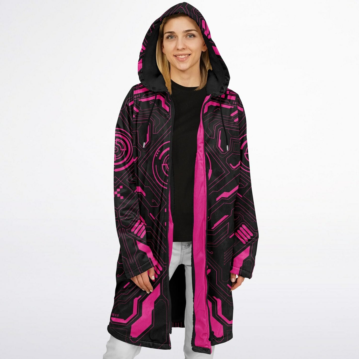 Cyber Zipper Cloak