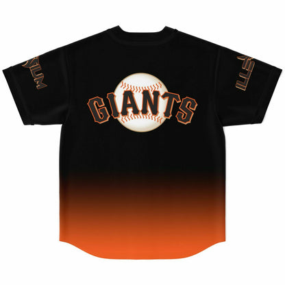 James giants custom Baseball Jersey