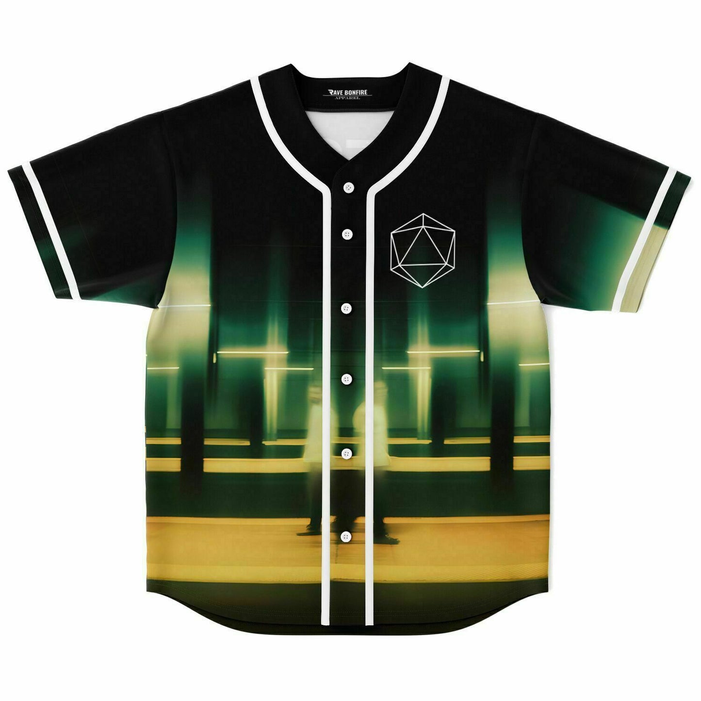 Hannah Custom rave Baseball Jersey  V1