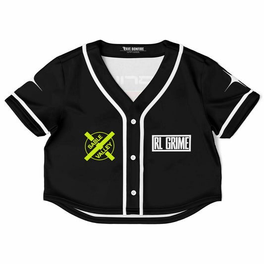 Christine Cropped Baseball Jersey