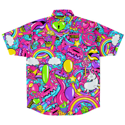 Good vibes Short buttons up shirt