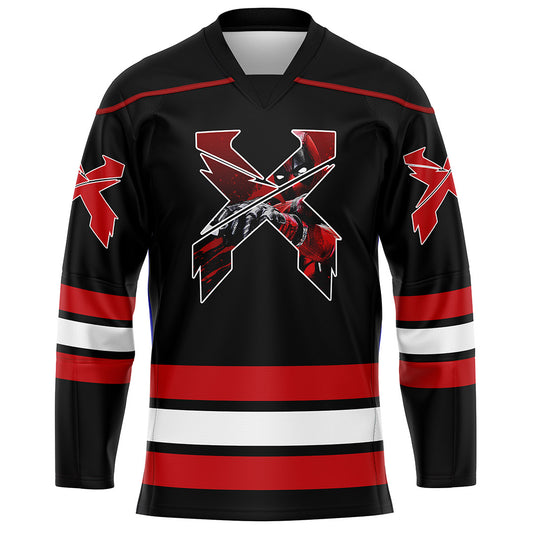 Chris We custom Hockey Jersey