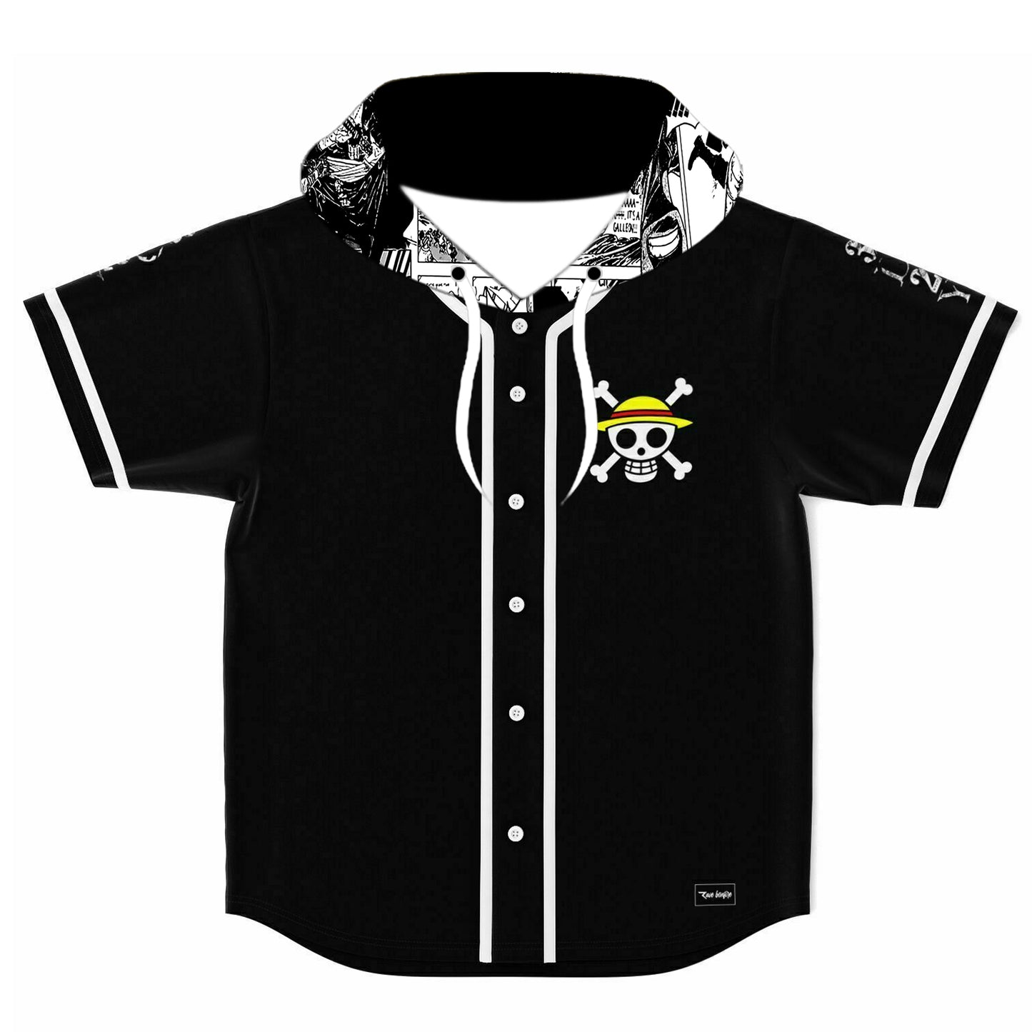 One piece Hooded Baseball jersey