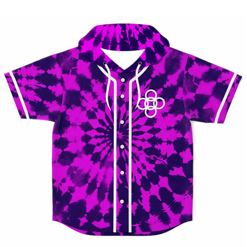 Alesso tie dye Baseball Jersey - AOP