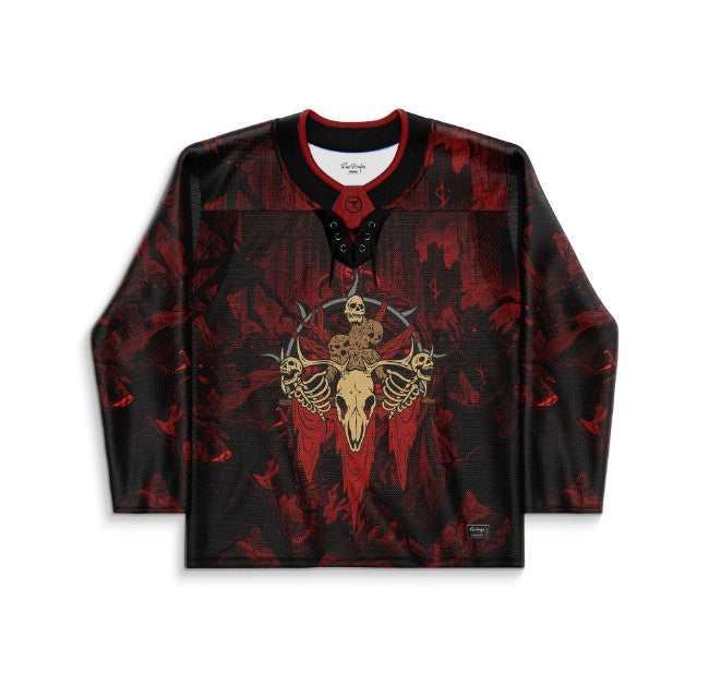 Juan R custom Hockey Jersey