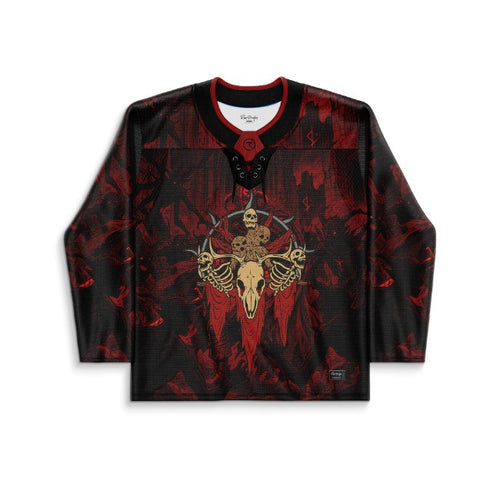 Juan R custom Hockey Jersey