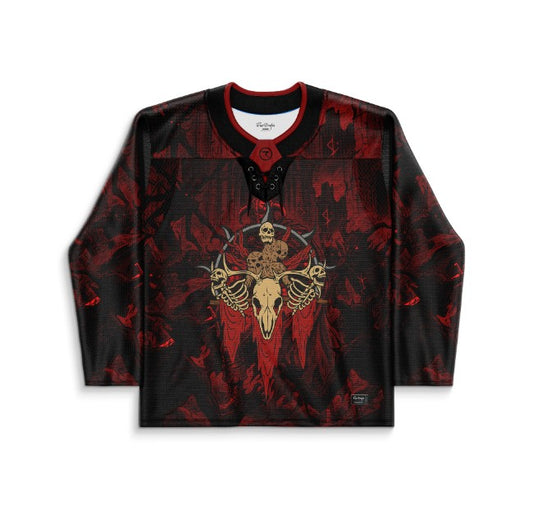 Juan R custom Hockey Jersey