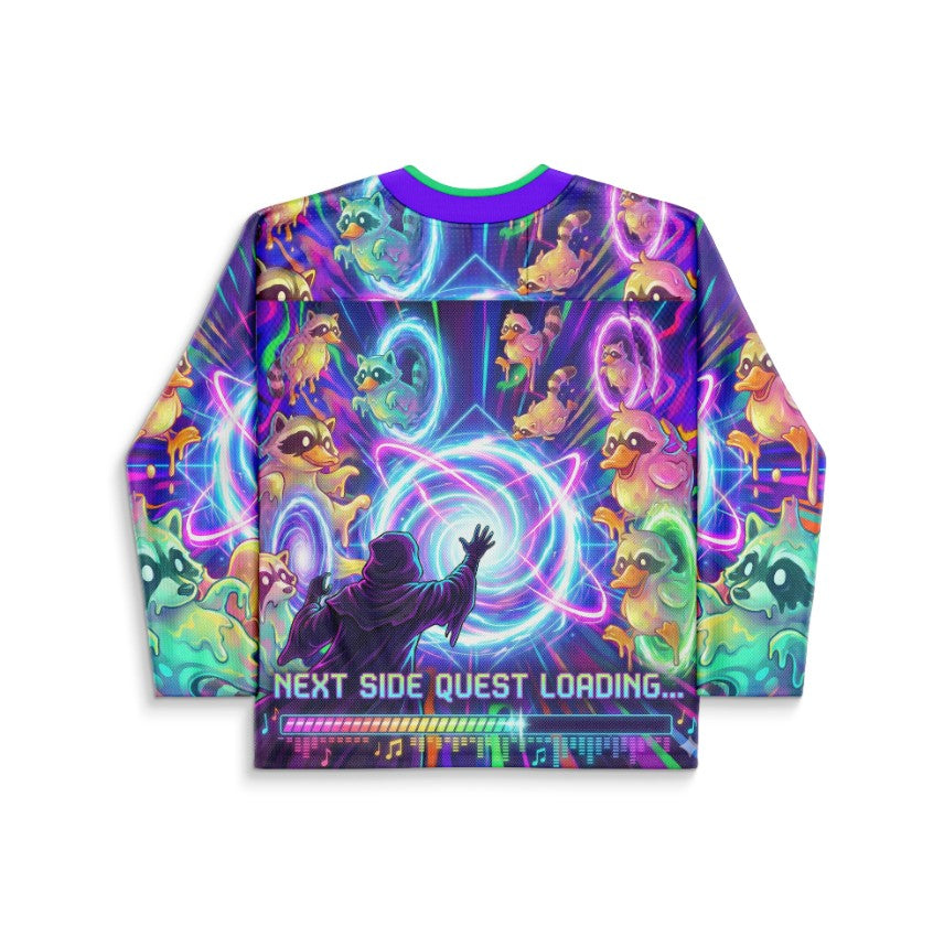 Side Quest custom Hockey Jersey