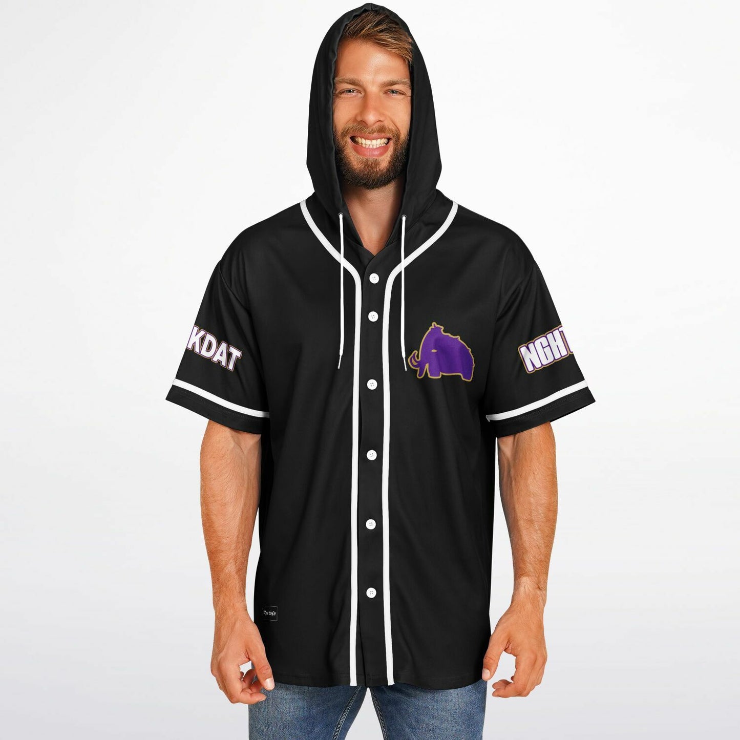 William Hooded Baseball Jersey