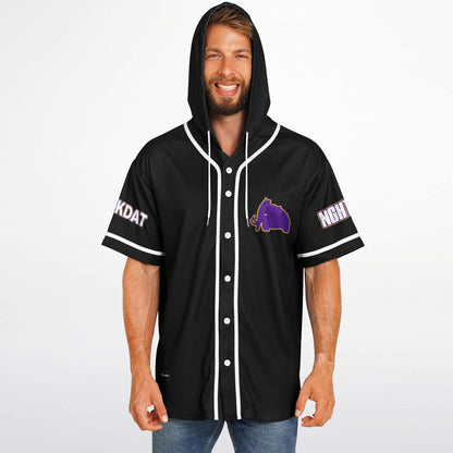 William Hooded Baseball Jersey