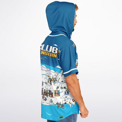 Nick S custom Hooded Baseball Jersey