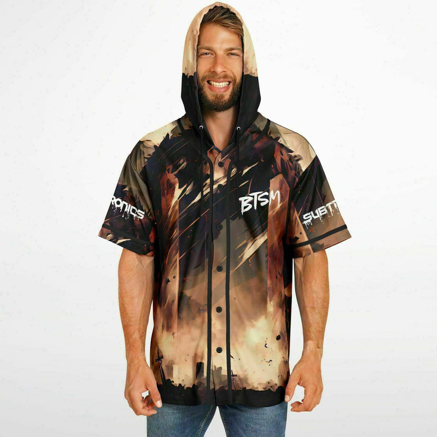 Nolan Hooded Baseball Jersey V2