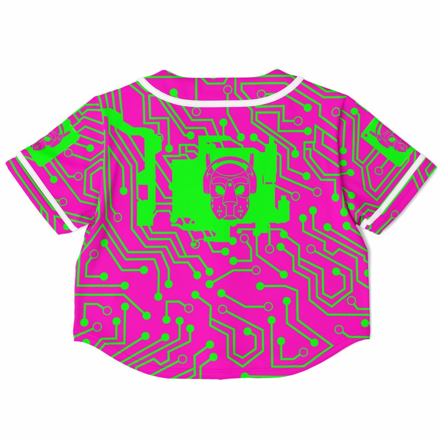 Pup custom Cropped Baseball Jersey
