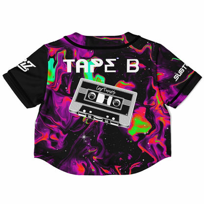 Sarah custom Cropped Baseball Jersey V1