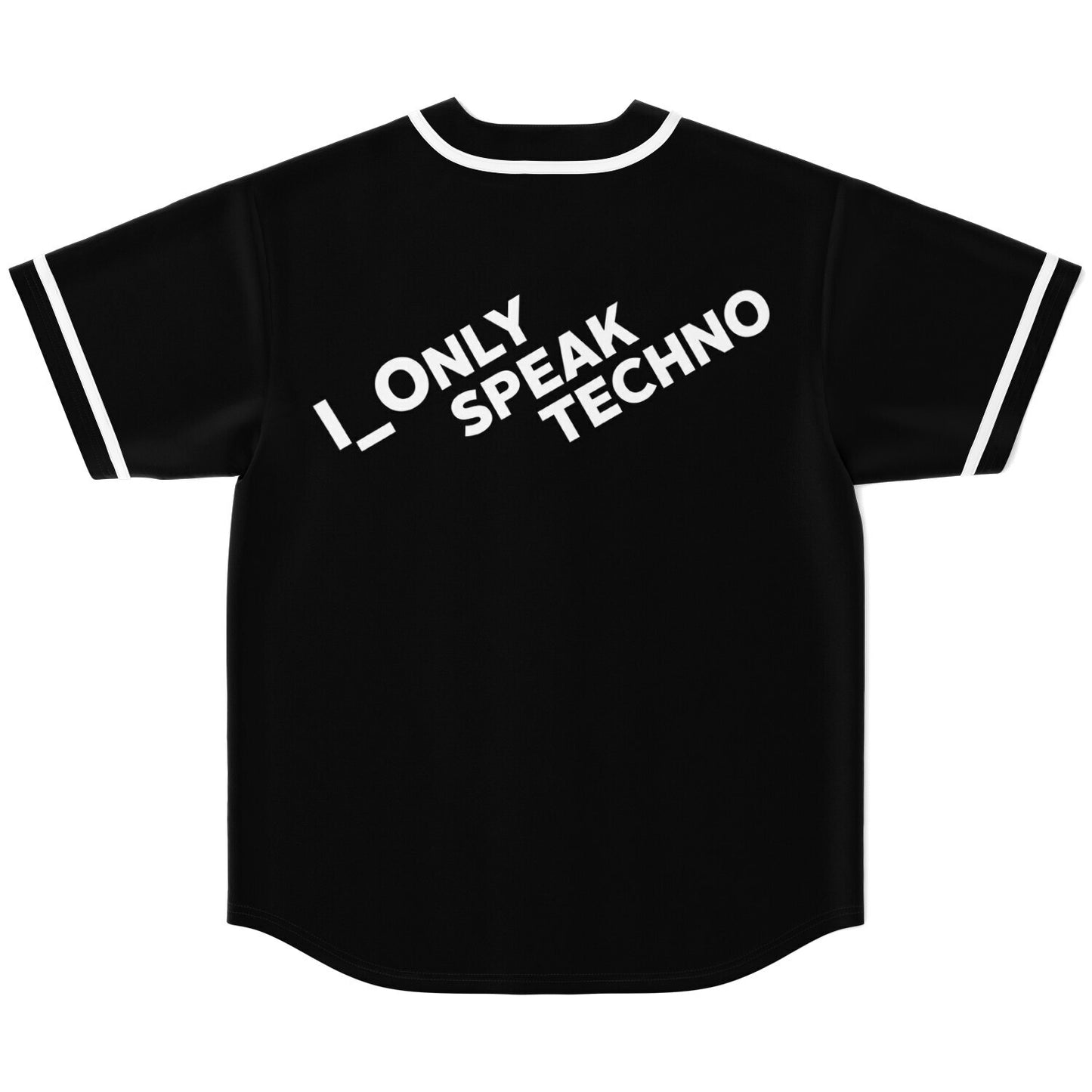I only speak techno Baseball Jersey