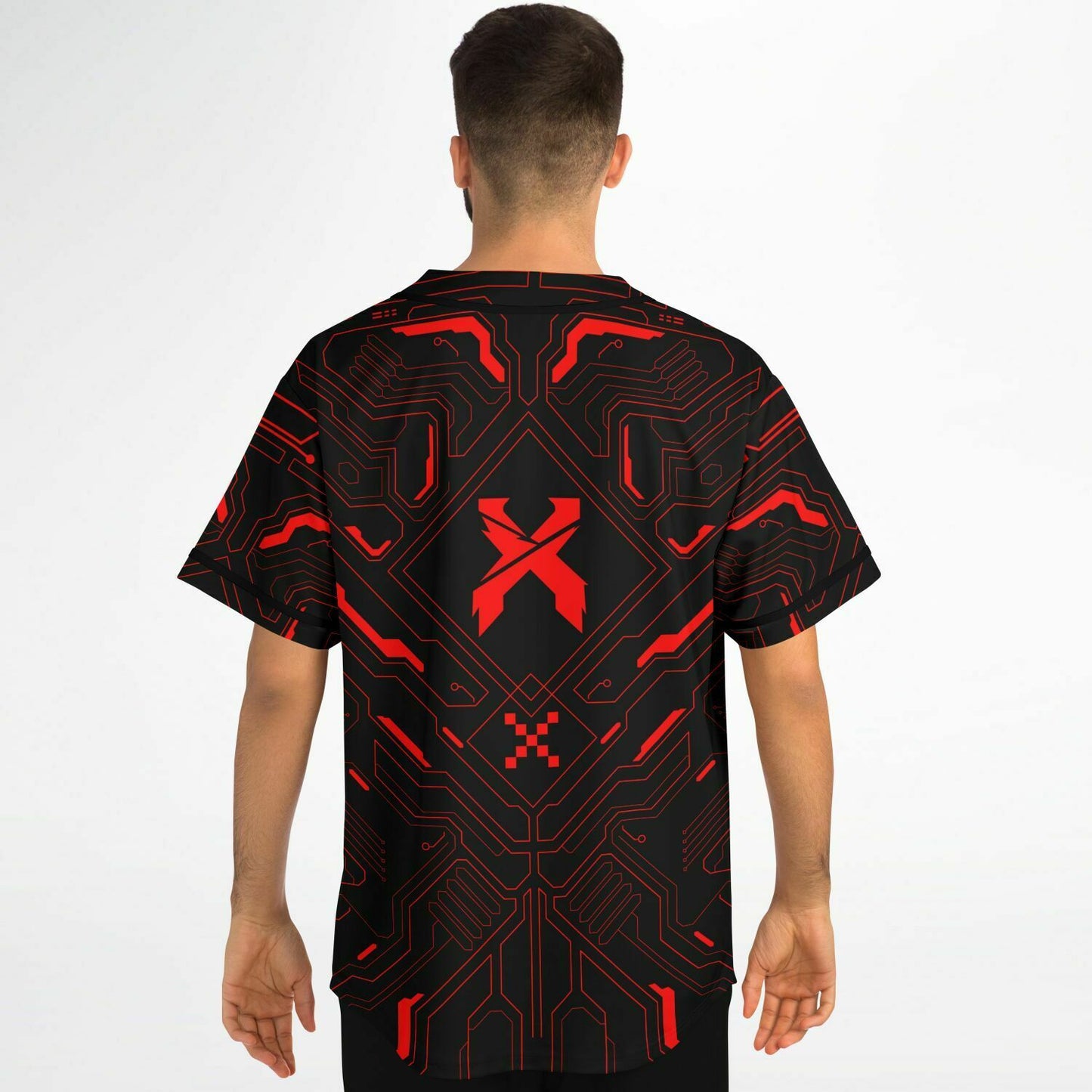Cyberpunk Hud Baseball Jersey