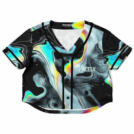 Spacely Cropped Baseball Jersey