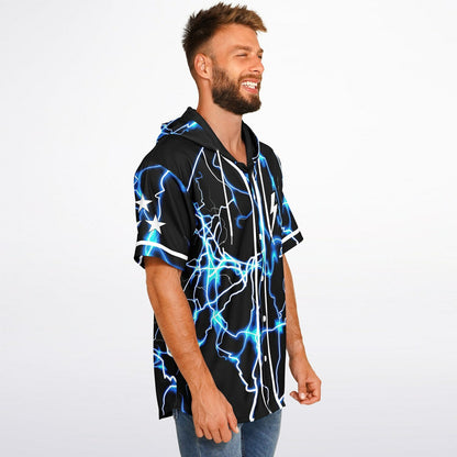 Trae custom Hooded Baseball Jersey