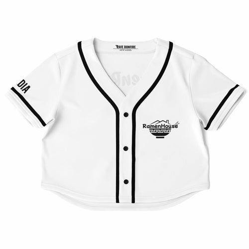 Ramen house Cropped Baseball Jersey