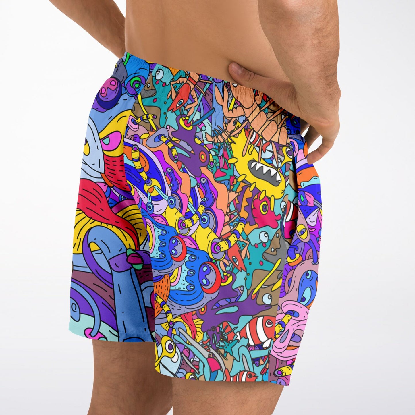 Trippy doddles Swim Trunks