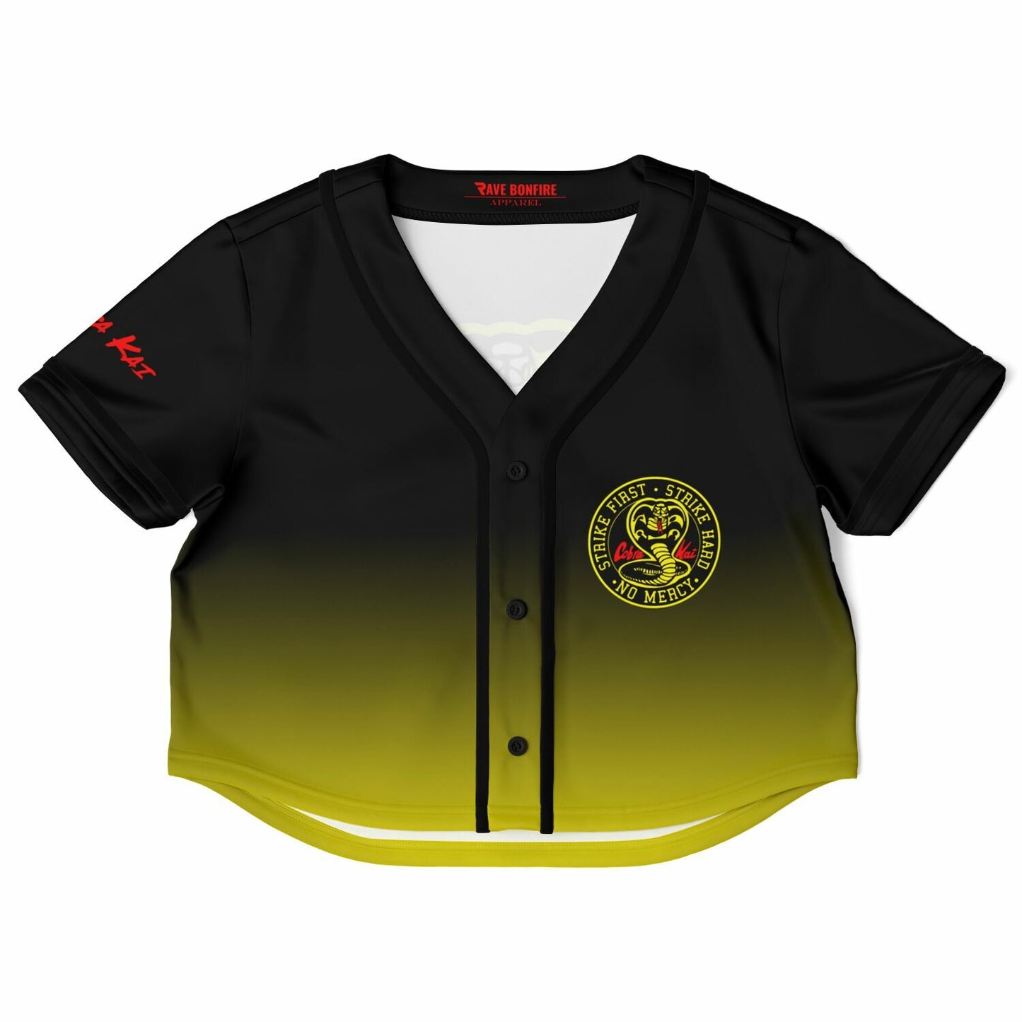 Cobra Kai Cropped Baseball Jersey