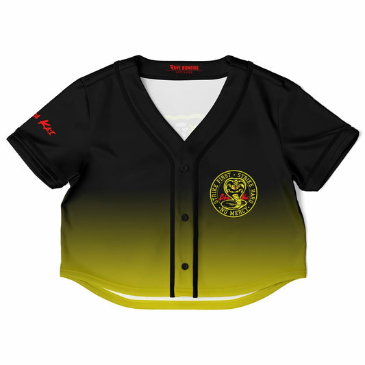 Cobra Kai Cropped Baseball Jersey
