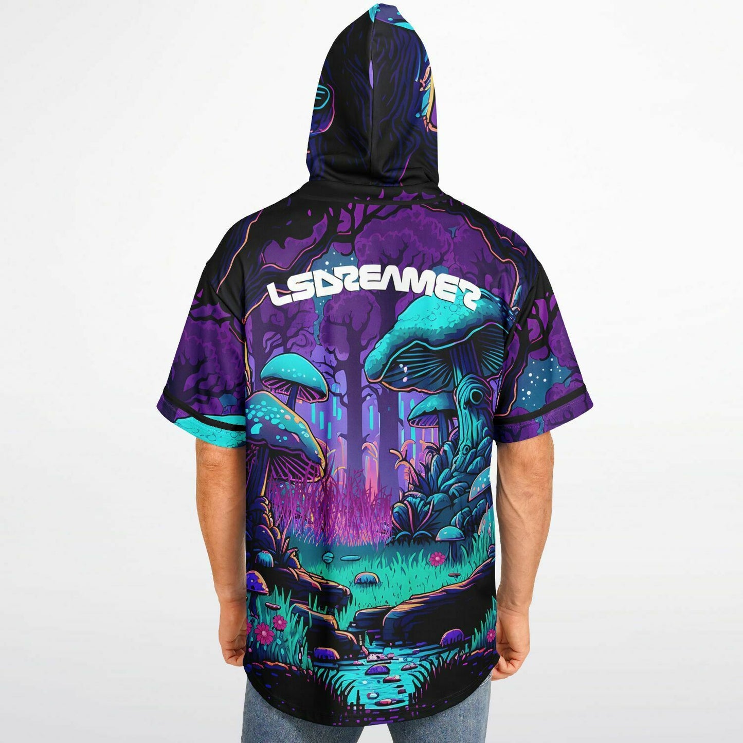 Lsdreamer Hooded Baseball Jersey