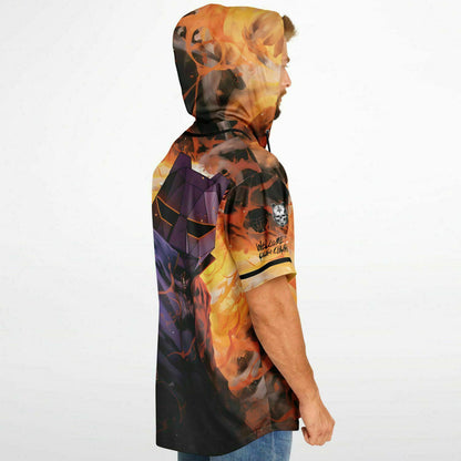 Phoenix custom Hooded Baseball Jersey