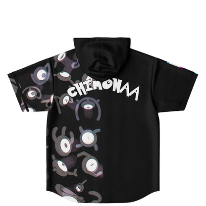 Nicole E Hooded Baseball Jersey  V4