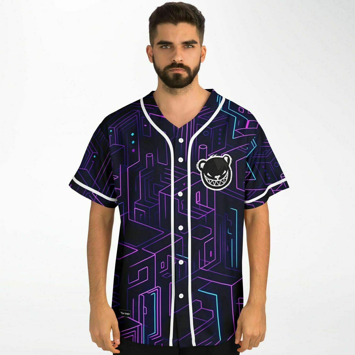 Bear Bass Baseball Jersey
