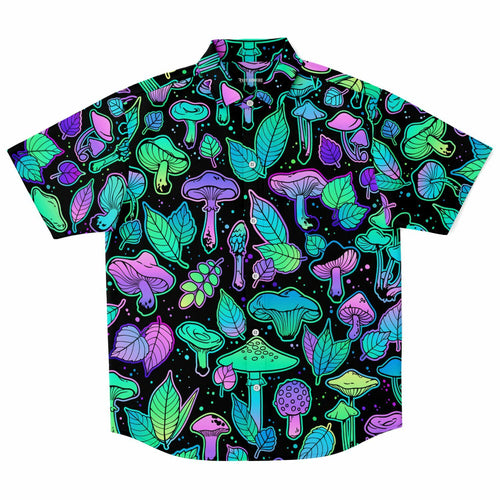 Mushrooms buttons up shirt