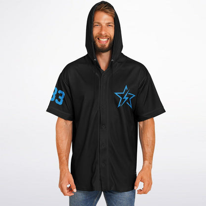 Ralph custom Hooded Baseball Jersey