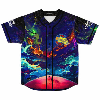 School Bus Baseball Jersey