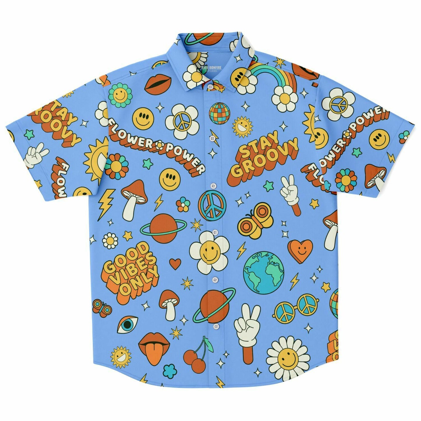 Stay Groovy Buttons up