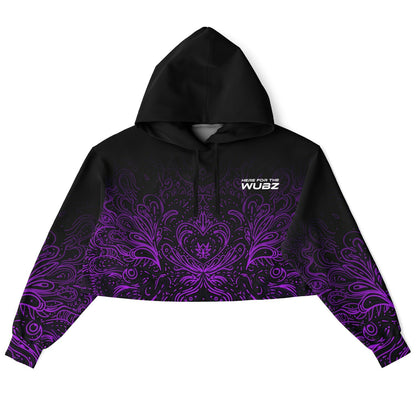 Here for the wubz Cropped Hoodie