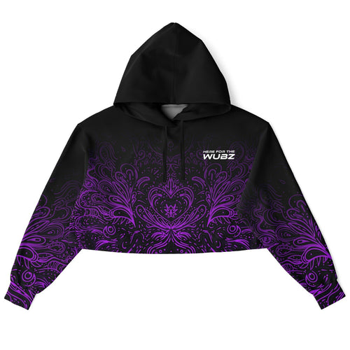 Here for the wubz Cropped Hoodie