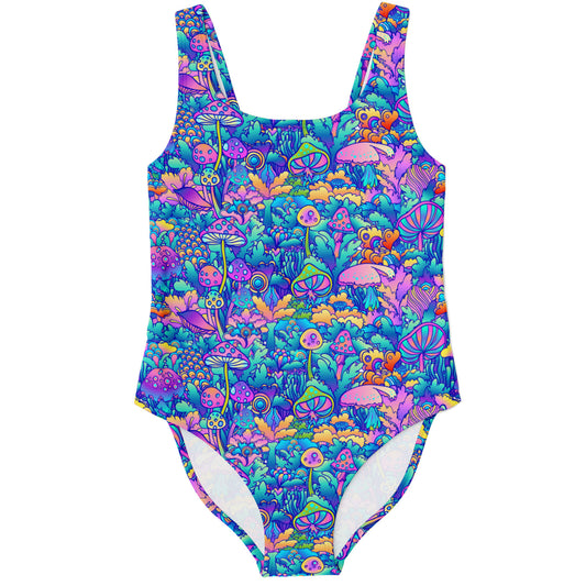 Colorful Mushrooms Bodysuit