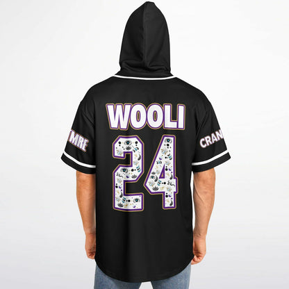 William Hooded Baseball Jersey