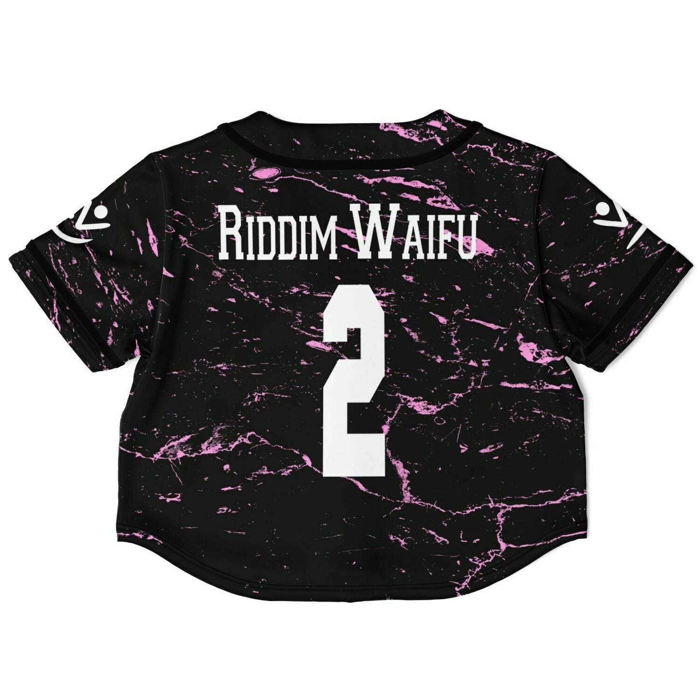 Riddim Waifu Cropped Baseball Jersey
