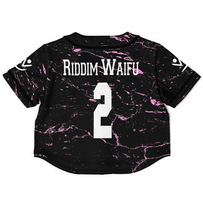 Riddim Waifu Cropped Baseball Jersey